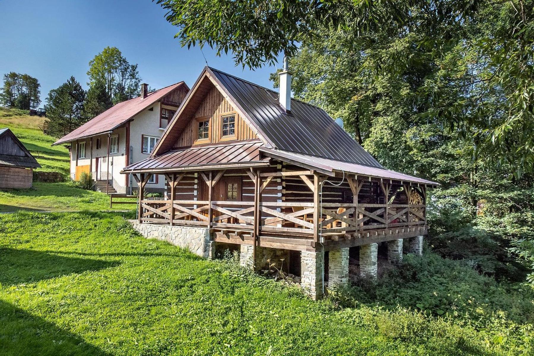 Osturna Drevenica Na Kraji Sveta 빌라 외부 사진